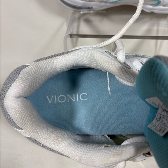 Vionic Women's Classic White Leather Walker Sneaker Size 6.5 - Picture 6 of 12